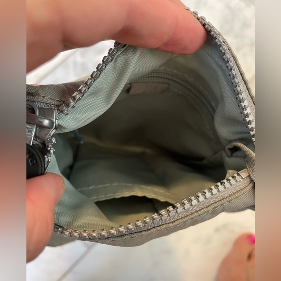 Kipling, gray adjustable strap multi-pocket mini crossbody purse - Picture 4 of 5